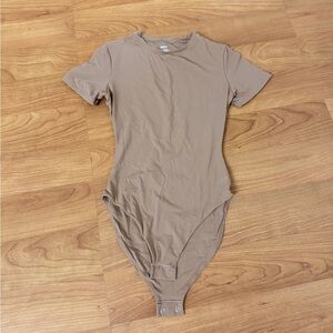 Skims Nude T Shirt Bodysuit